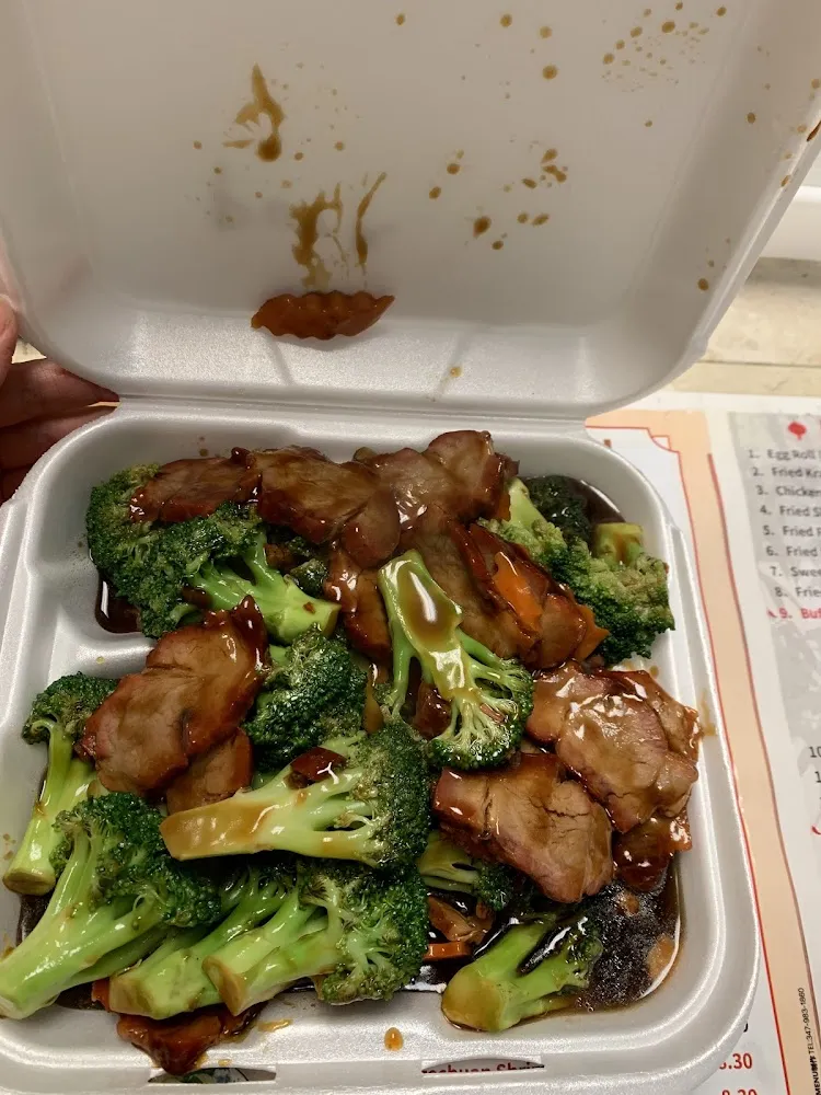 Pork with Brocolli